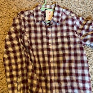 Youth button up